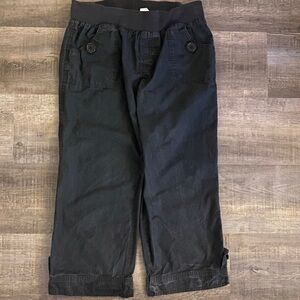 💞 Women’s Small Black Maternity Cropped Pants